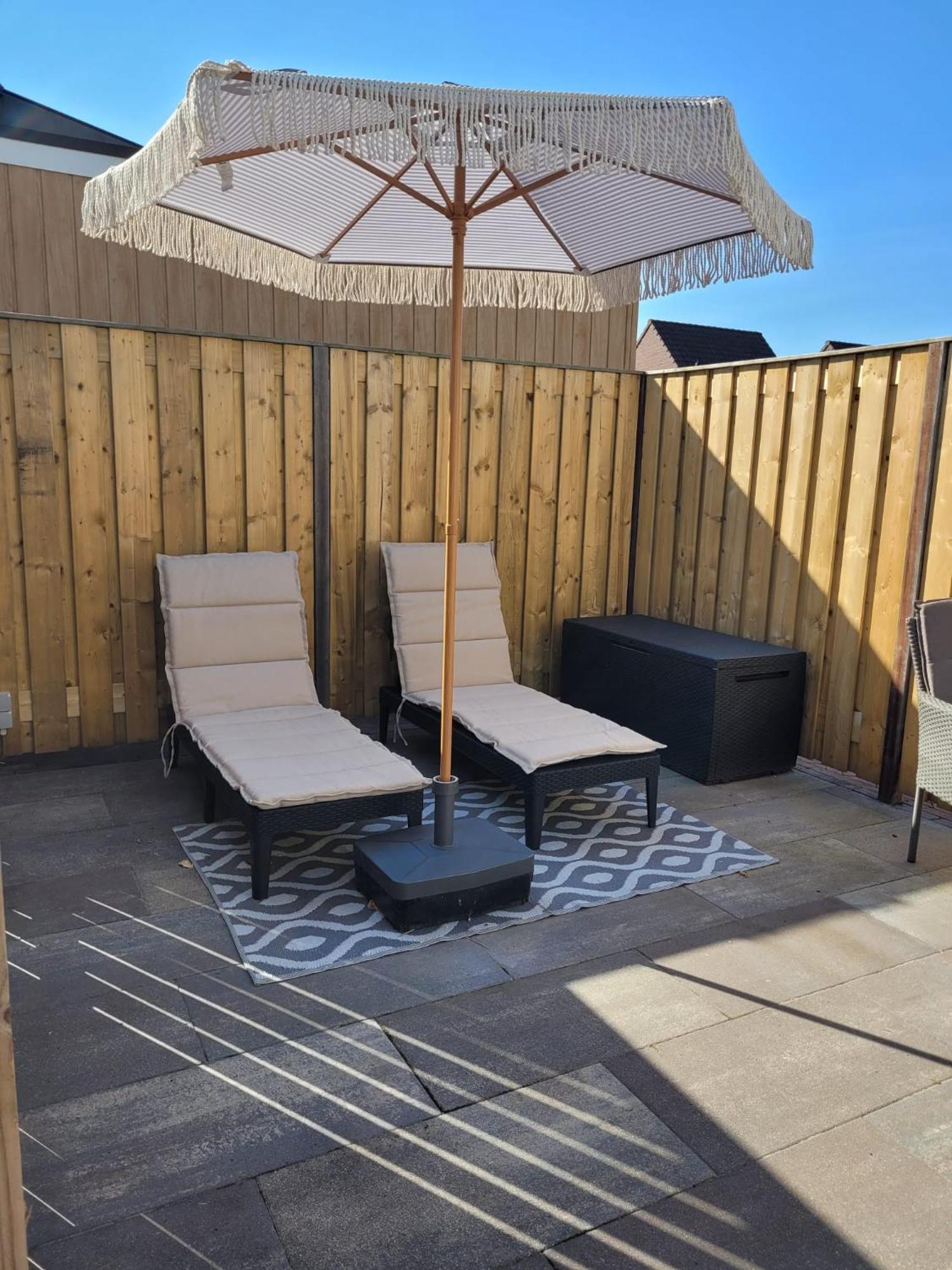 Luxe Kamer Langendam 48 Met Prive Terras Zoutelande Kültér fotó