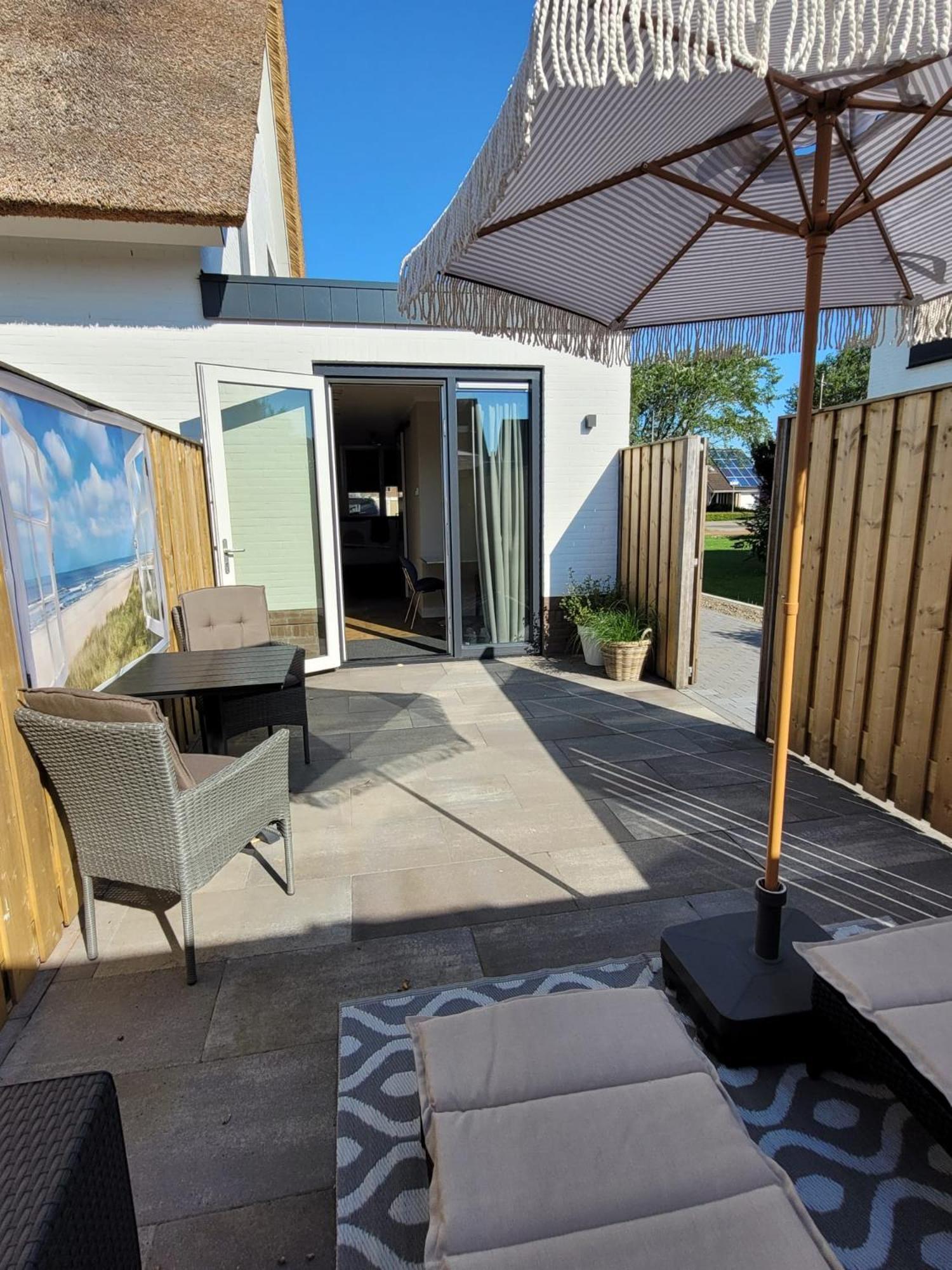 Luxe Kamer Langendam 48 Met Prive Terras Zoutelande Kültér fotó