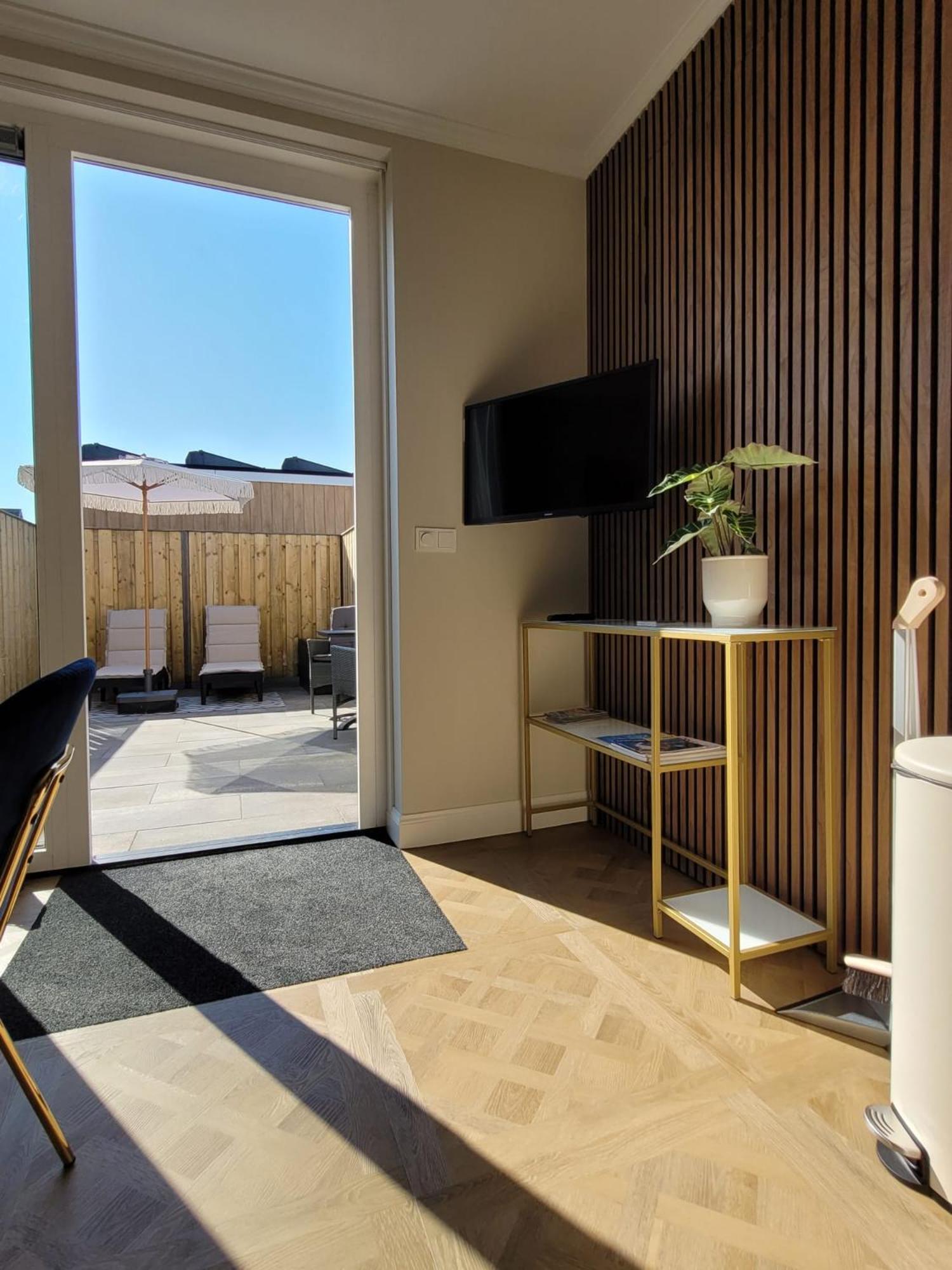 Luxe Kamer Langendam 48 Met Prive Terras Zoutelande Kültér fotó